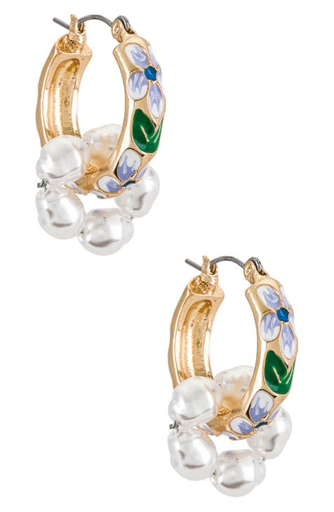 Mikimoto pearl earrings on sale nordstrom