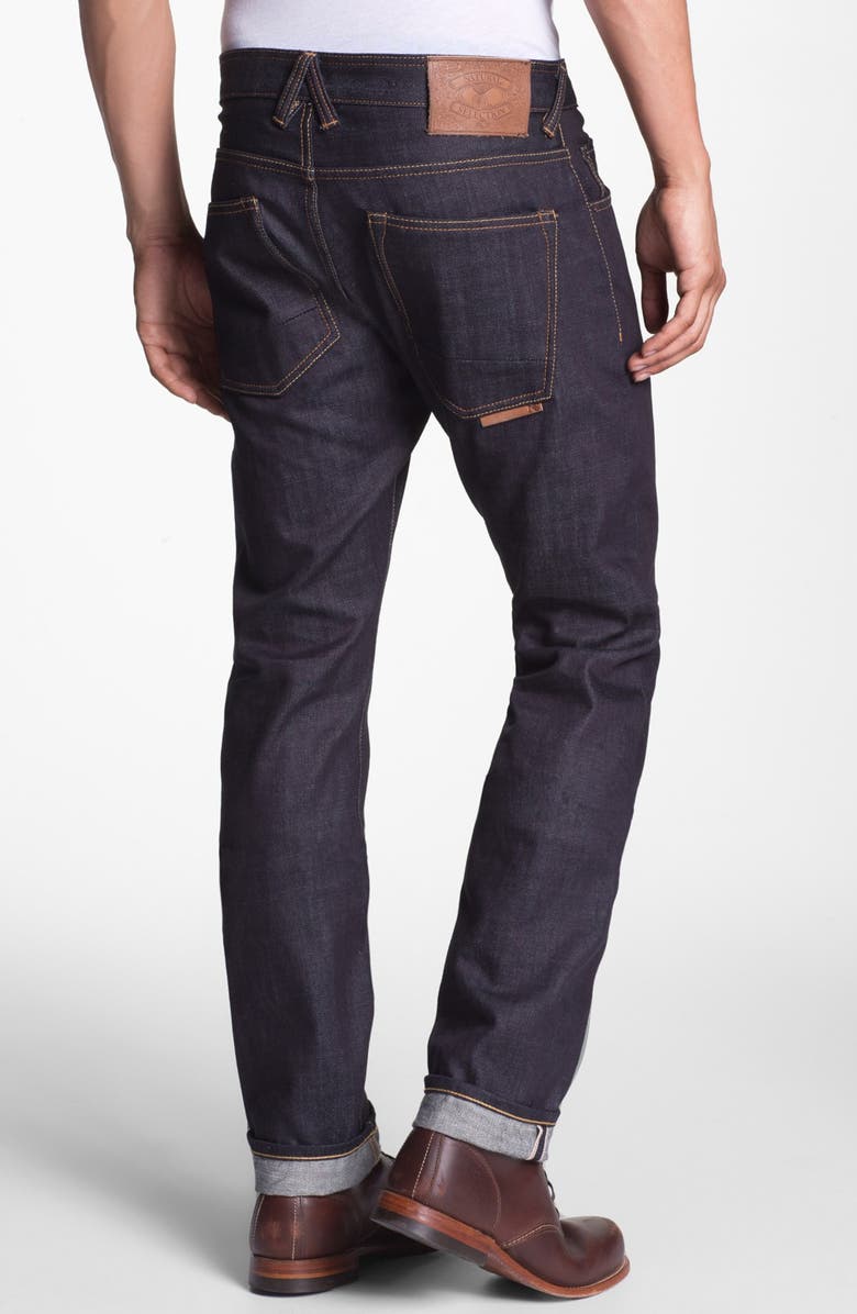 Natural Selection Denim 'Raw' Narrow Straight Leg Selvedge Jeans (C-Raw ...