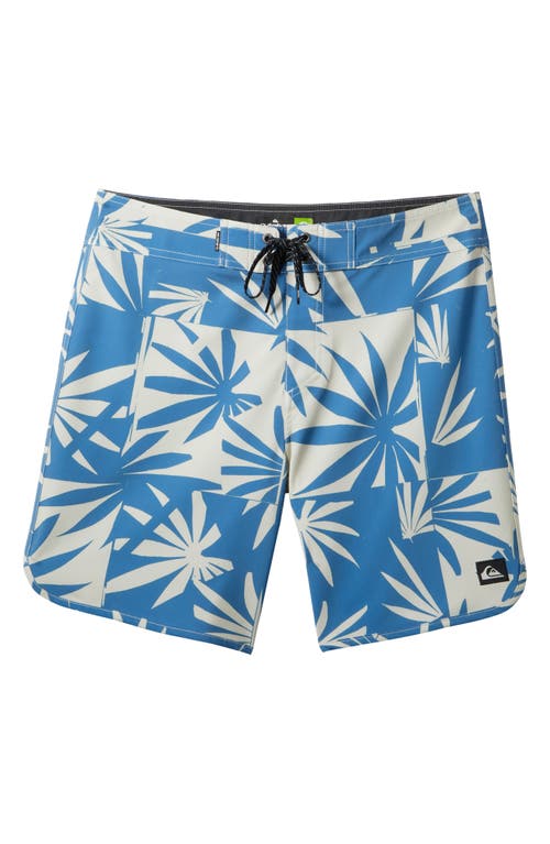 Shop Quiksilver Surfsilk Scallop Board Shorts In Star Sapphire