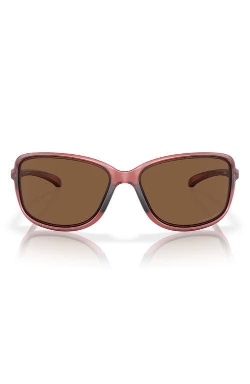 Oakley Cohort 62mm Prizm Oversize Rectangular Sunglasses in Bronze at Nordstrom