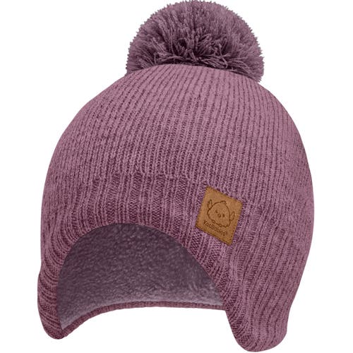 Keababies Muff Knitted Beanie In Regalia