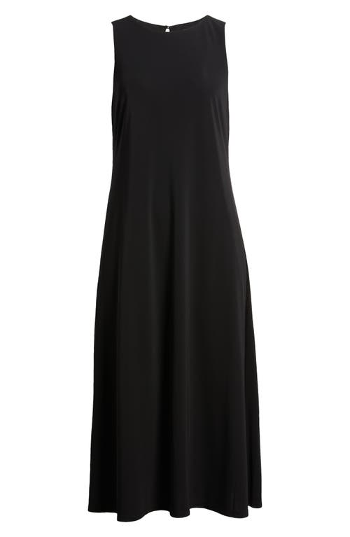 Shop Anne Klein Sleeveless A-line Dress In Anne Black