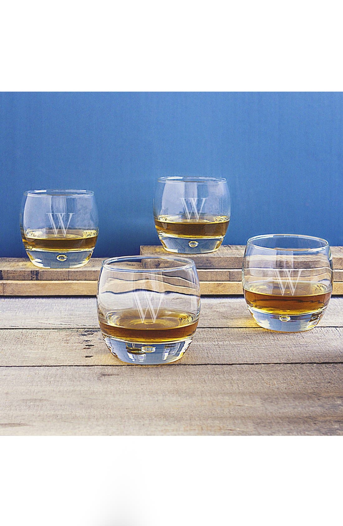 Cathy's Concepts Personalized Whiskey Glasses (Set of 4) Nordstrom