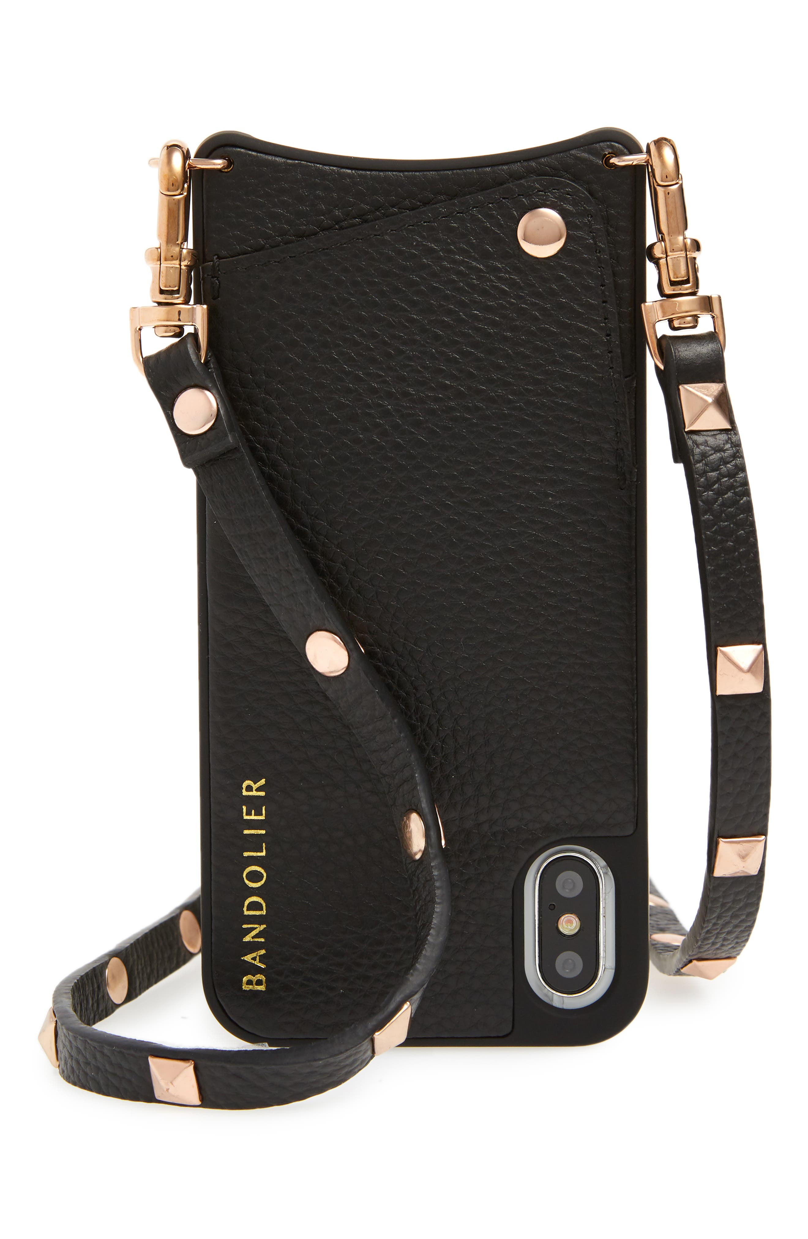 Bandolier Sarah iPhone X/Xs Crossbody Case Nordstrom