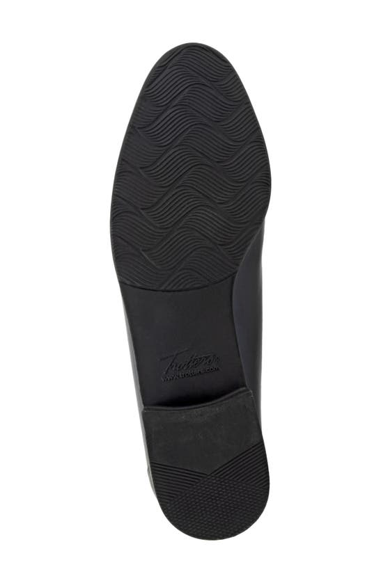 Trotters Liz Lux Flat In Navy