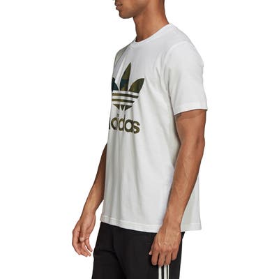 Adidas Originals Camo Trefoil Logo T-Shirt