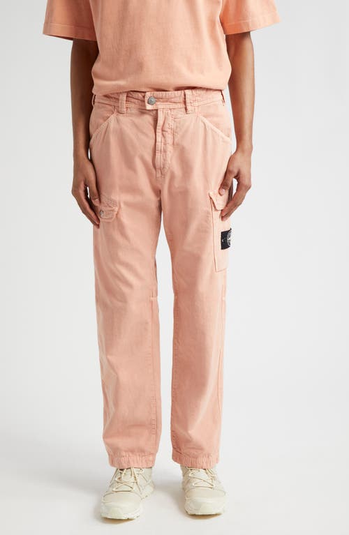 Stone Island Cotton Blend Cargo Pants Rust at Nordstrom,