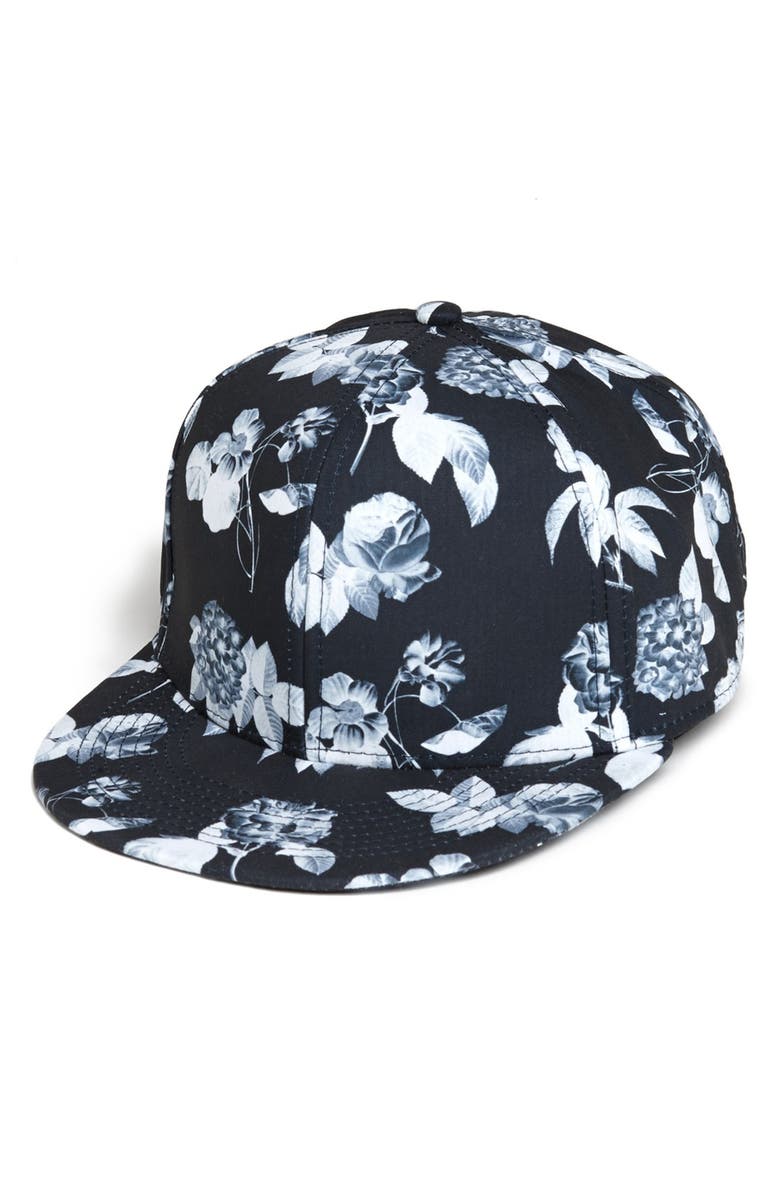 Topman Floral Snapback Cap | Nordstrom
