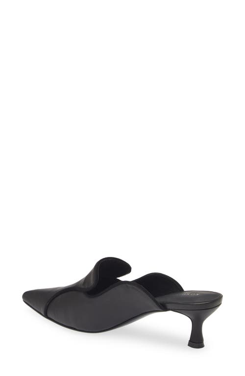 KOKO + PALENKI KOKO + PALENKI PARKER POINTED TOE KITTEN HEEL MULE