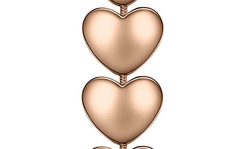 Shop The Posh Tech Lover Heart Apple Watch® Watchband In Rose Gold