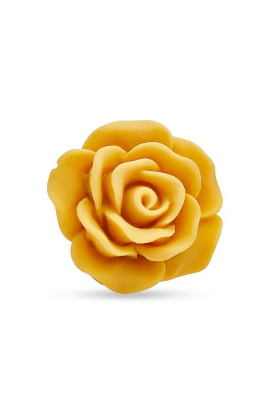Shop Clifton Wilson Floral Lapel Pin In Gold