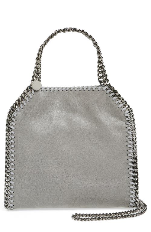 Stella McCartney Mini Falabella Faux Leather Tote in Light Grey at Nordstrom