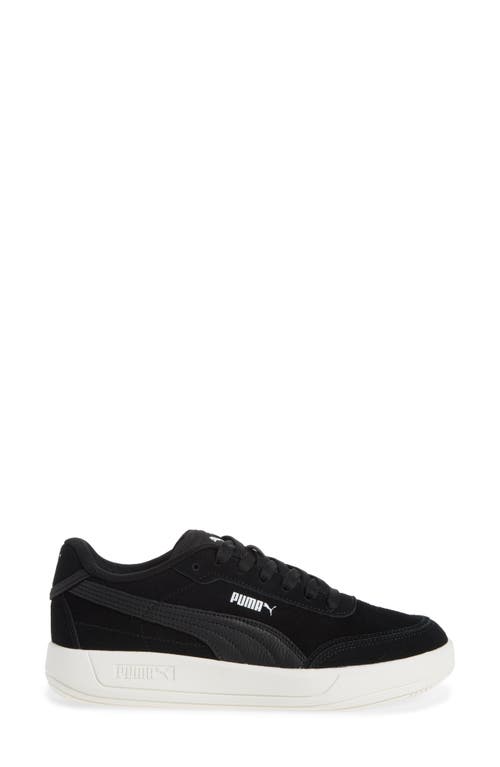 Puma Club Pearl Sneaker In Black- Black-white