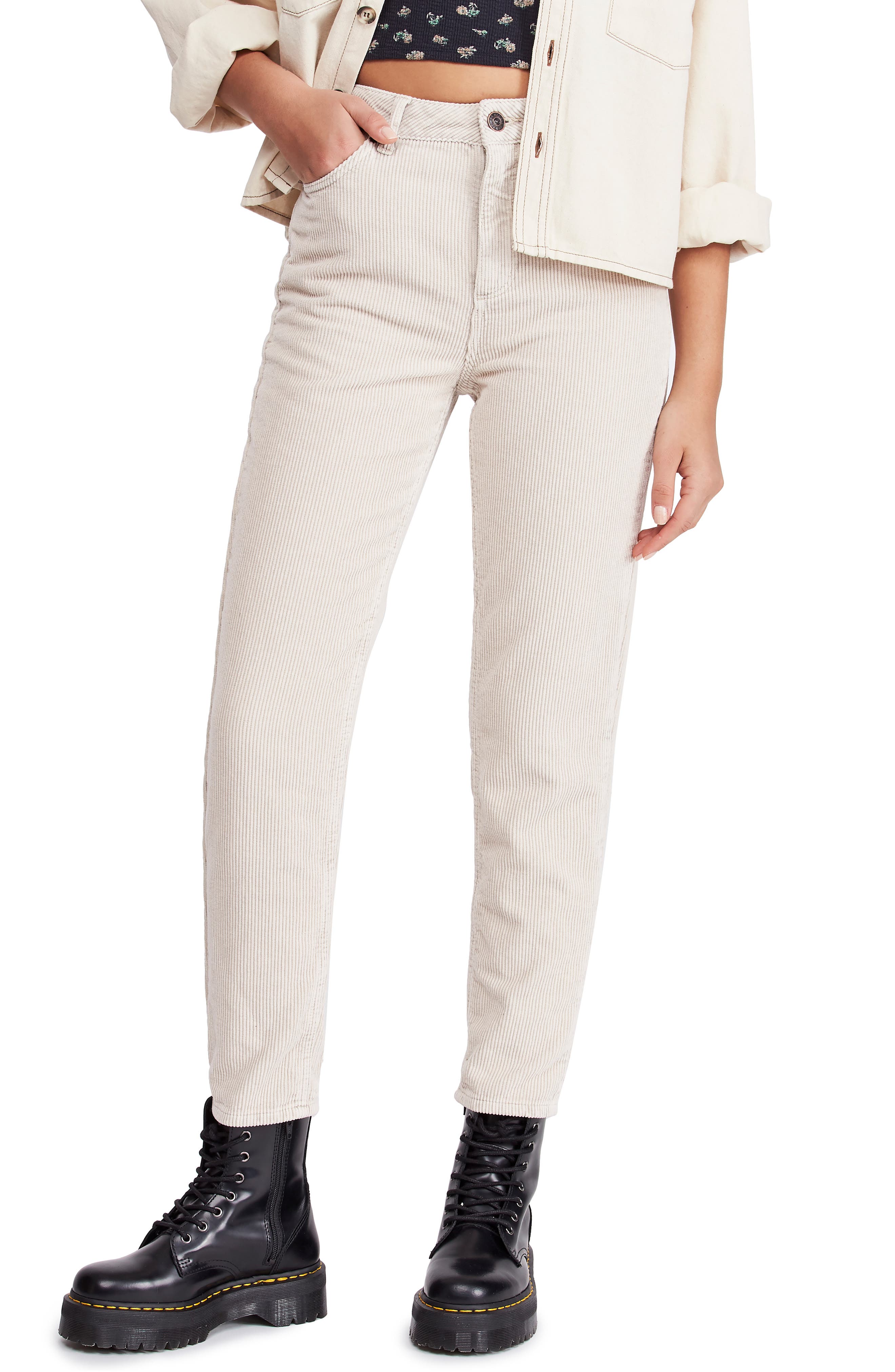 corduroy pants mom jeans