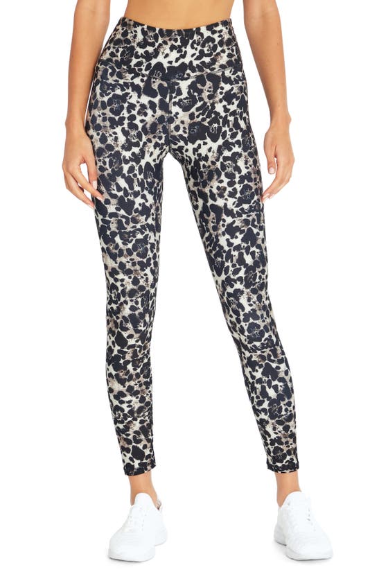 Balance Collection Opatek Print Legging In Navy Leopard/ Natural
