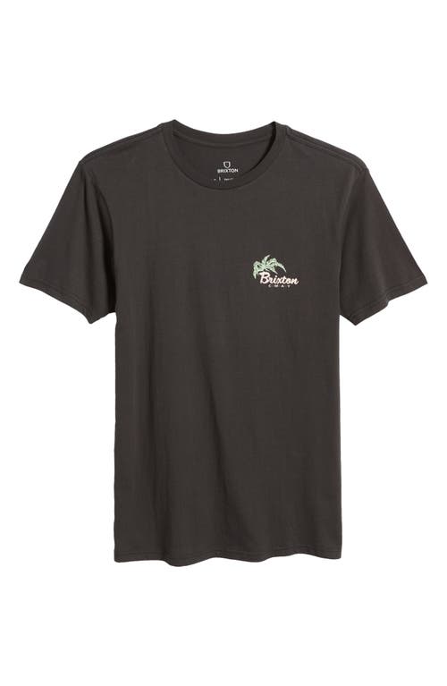 Brixton Leisure Graphic T-Shirt in Black