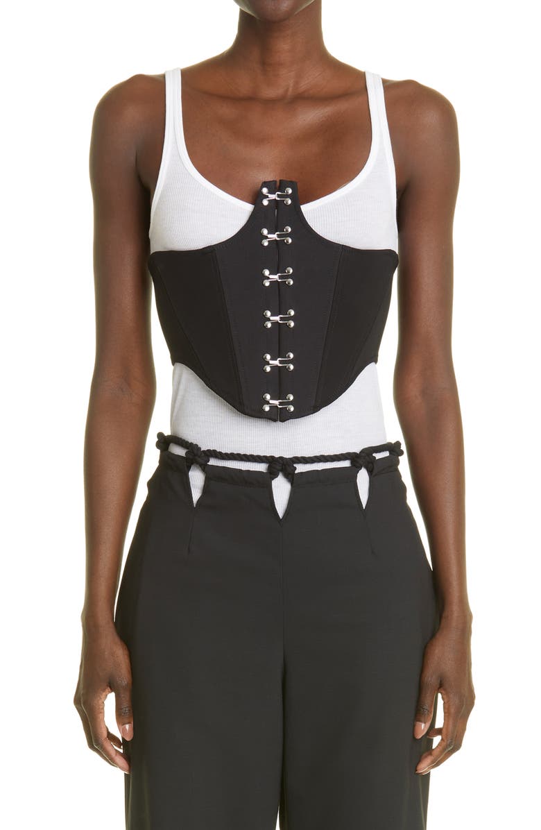 Dion Lee Stretch Cotton Corset | Nordstrom
