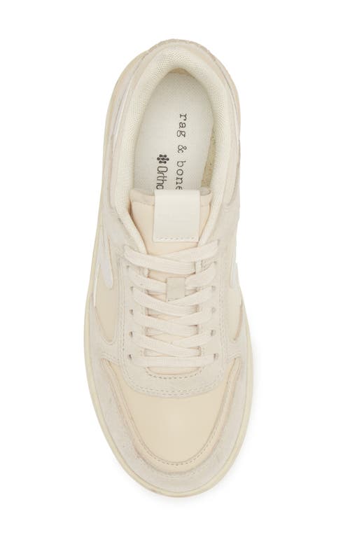 Shop Rag & Bone Retro Court Sneaker In Mushroom