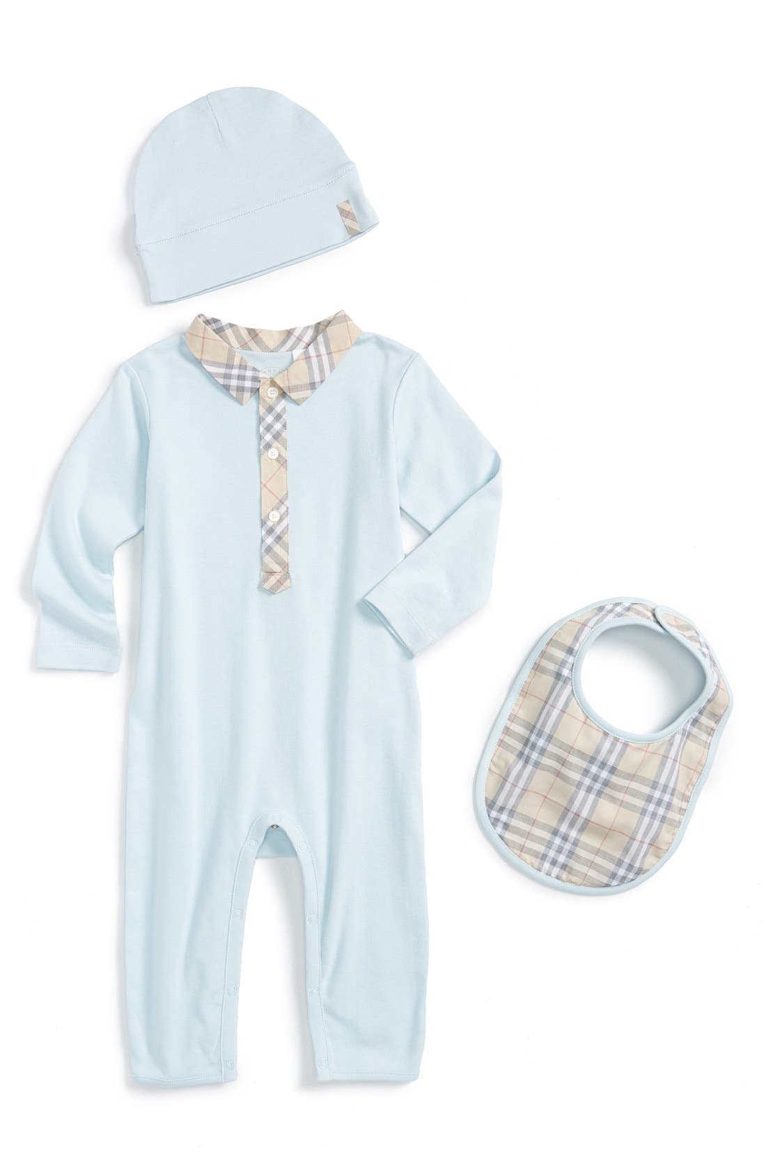 burberry baby hat boy