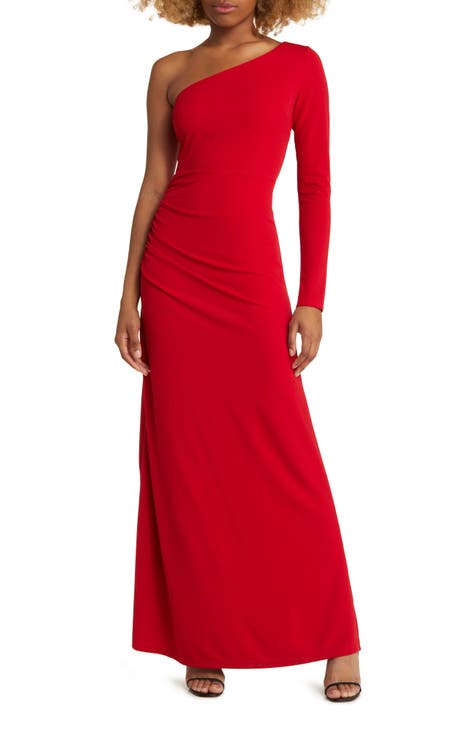 One to Cherish One-Shoulder A-Line Gown