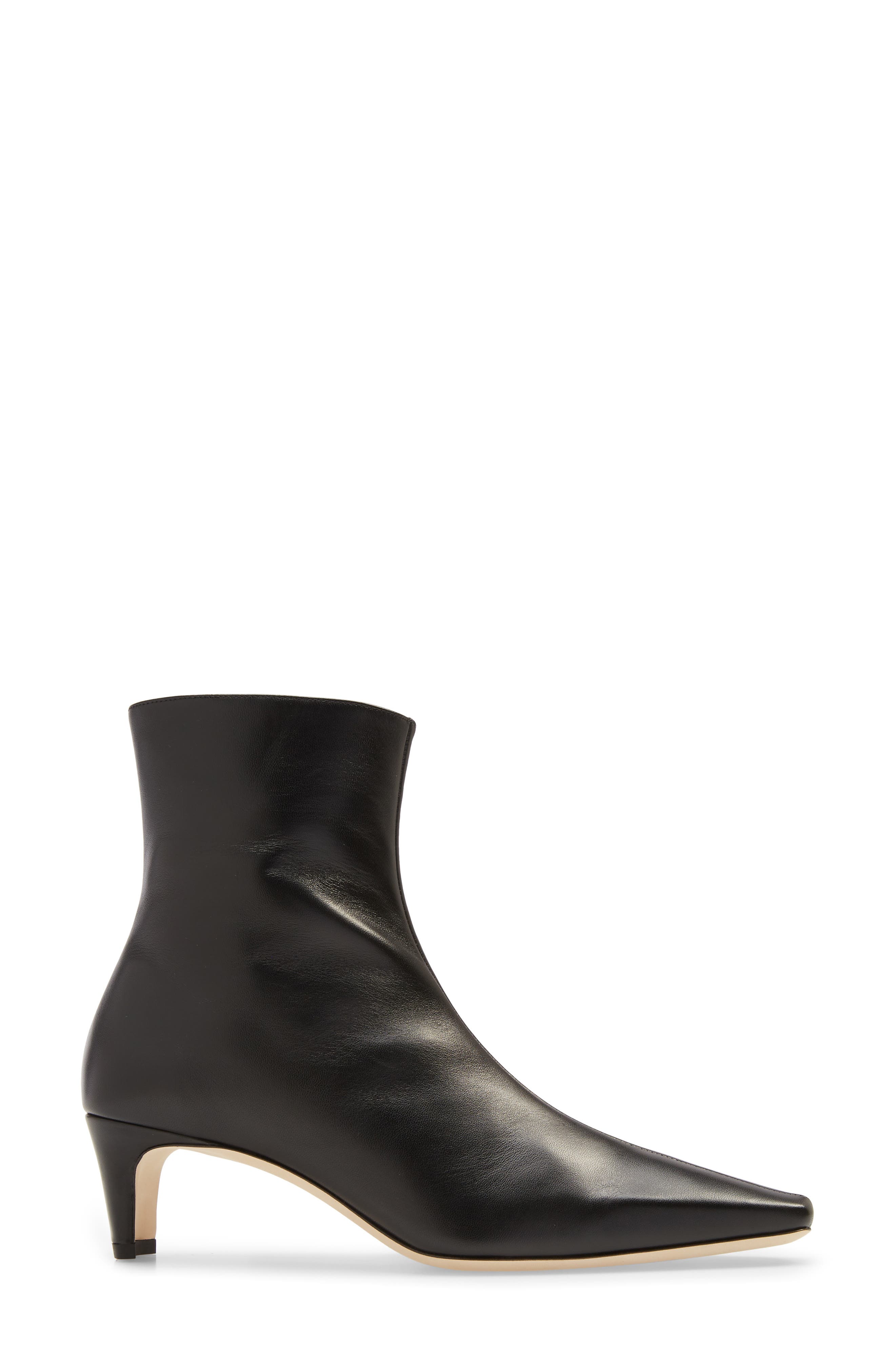 staud wally leather ankle boots