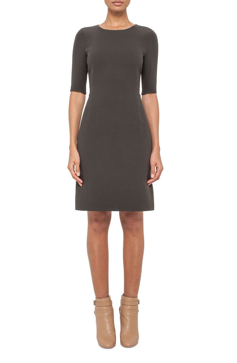 Akris Double Face Wool Crepe Dress | Nordstrom