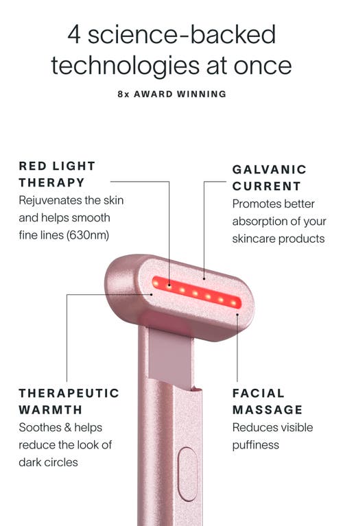 Shop Solawave 4-in-1 Skin Care Wand Renewal Starter Set $288 Value In Pink