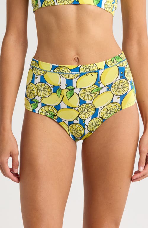 Shop Meundies Feelfree High Waist Briefs In Squeeze The Day