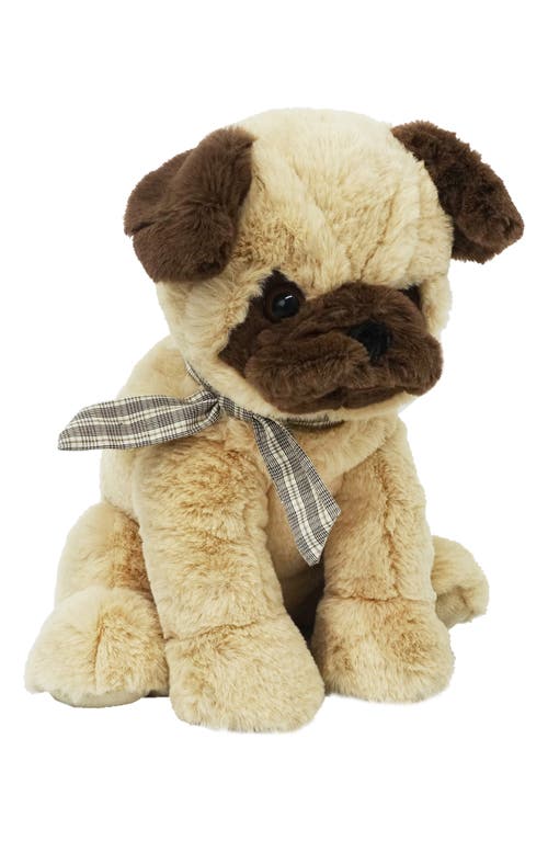 MON AMI Perceval the Pug Stuffed Animal in Beige/Brown at Nordstrom