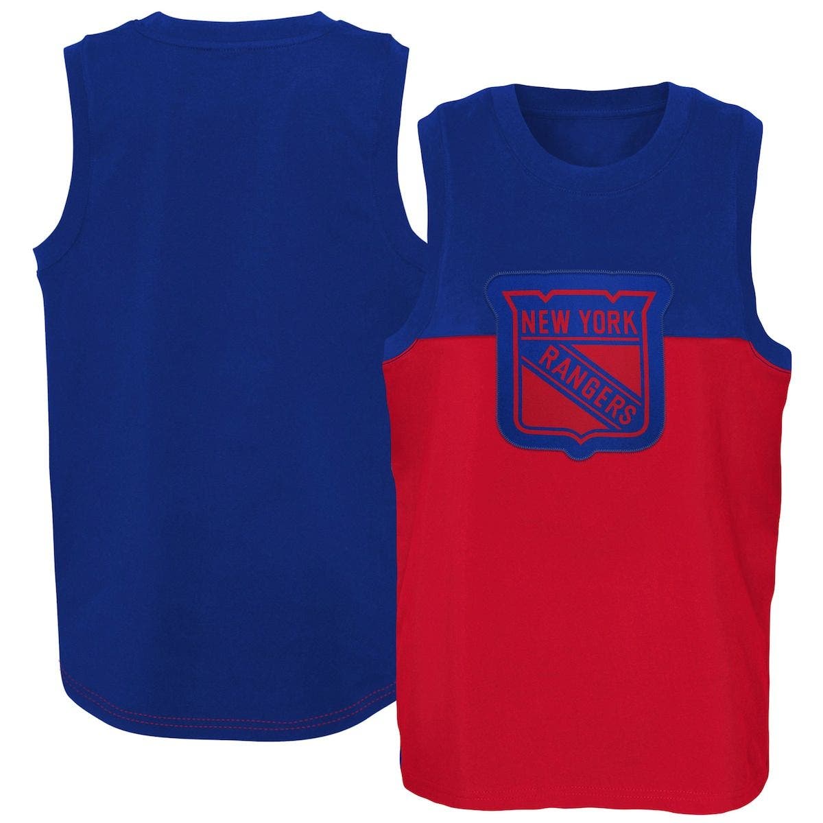 Outerstuff Youth Blue/Red New York Rangers Revitalize Tank Top Nordstrom