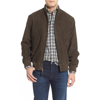 Golden Bear Suede Baseball Jacket
