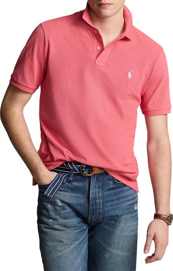 Polo Ralph Lauren Mesh Knit Rodeo Polo - Red