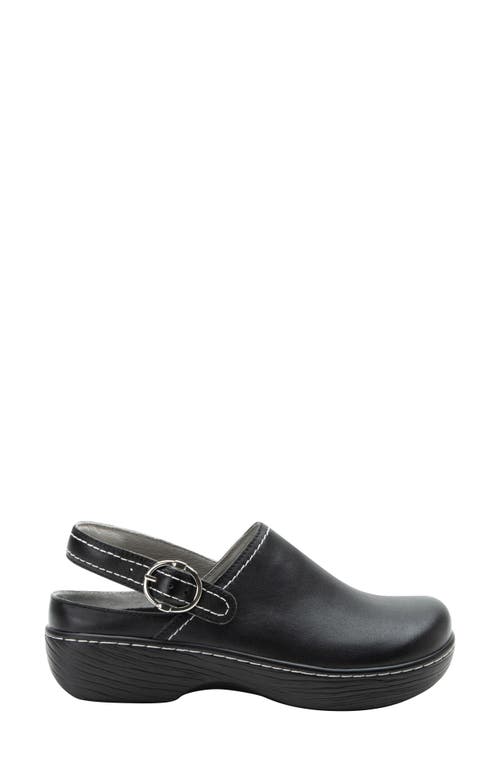 Shop Alegria By Pg Lite Olie Slingback Platform Clog In Black