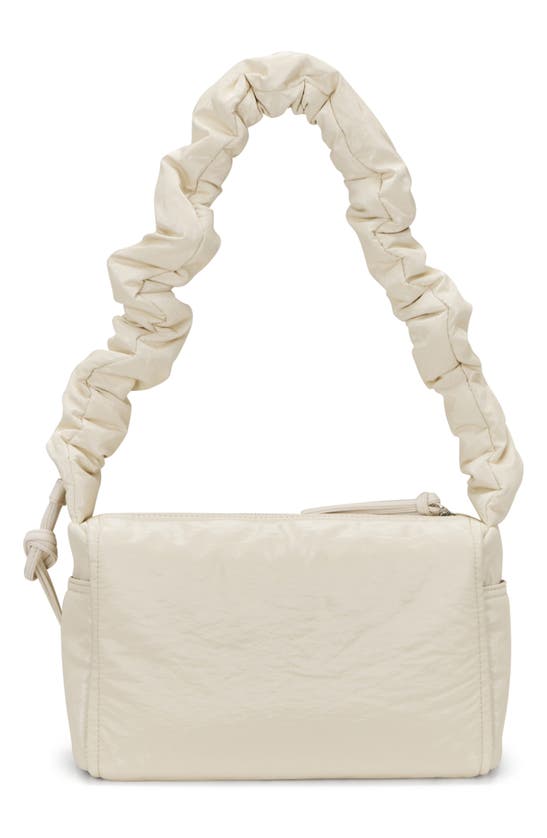 Shop Oryany Scrunch Shoulder Bag In Ivory