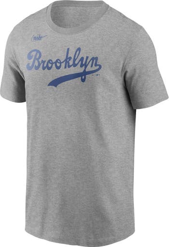 Nike Men's Jackie Robinson Brooklyn Dodgers Light Blue Alternate Cooperstown Collection Team Jersey