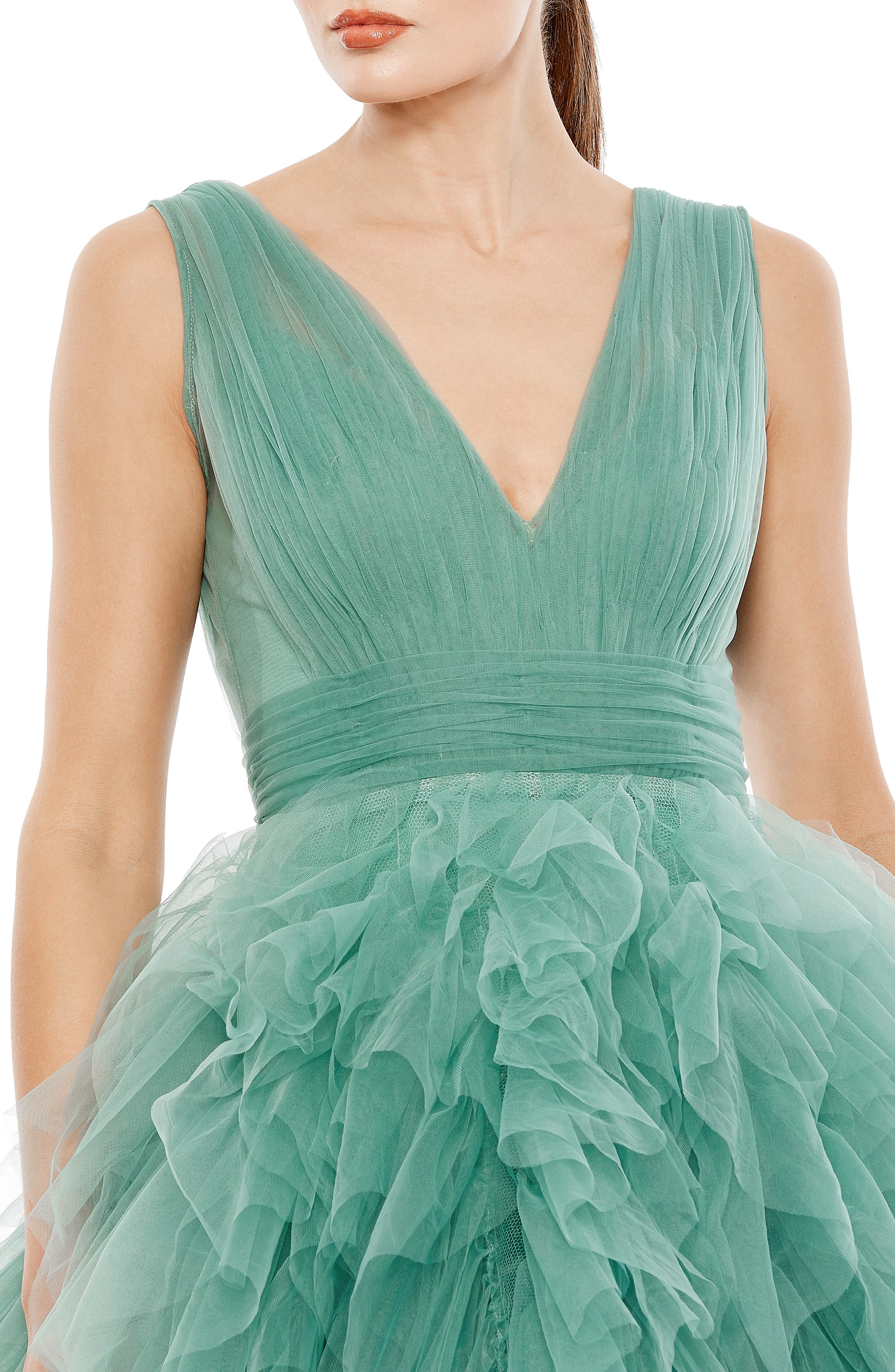 Mac Duggal Tulle ALine Cocktail Dress Nordstrom