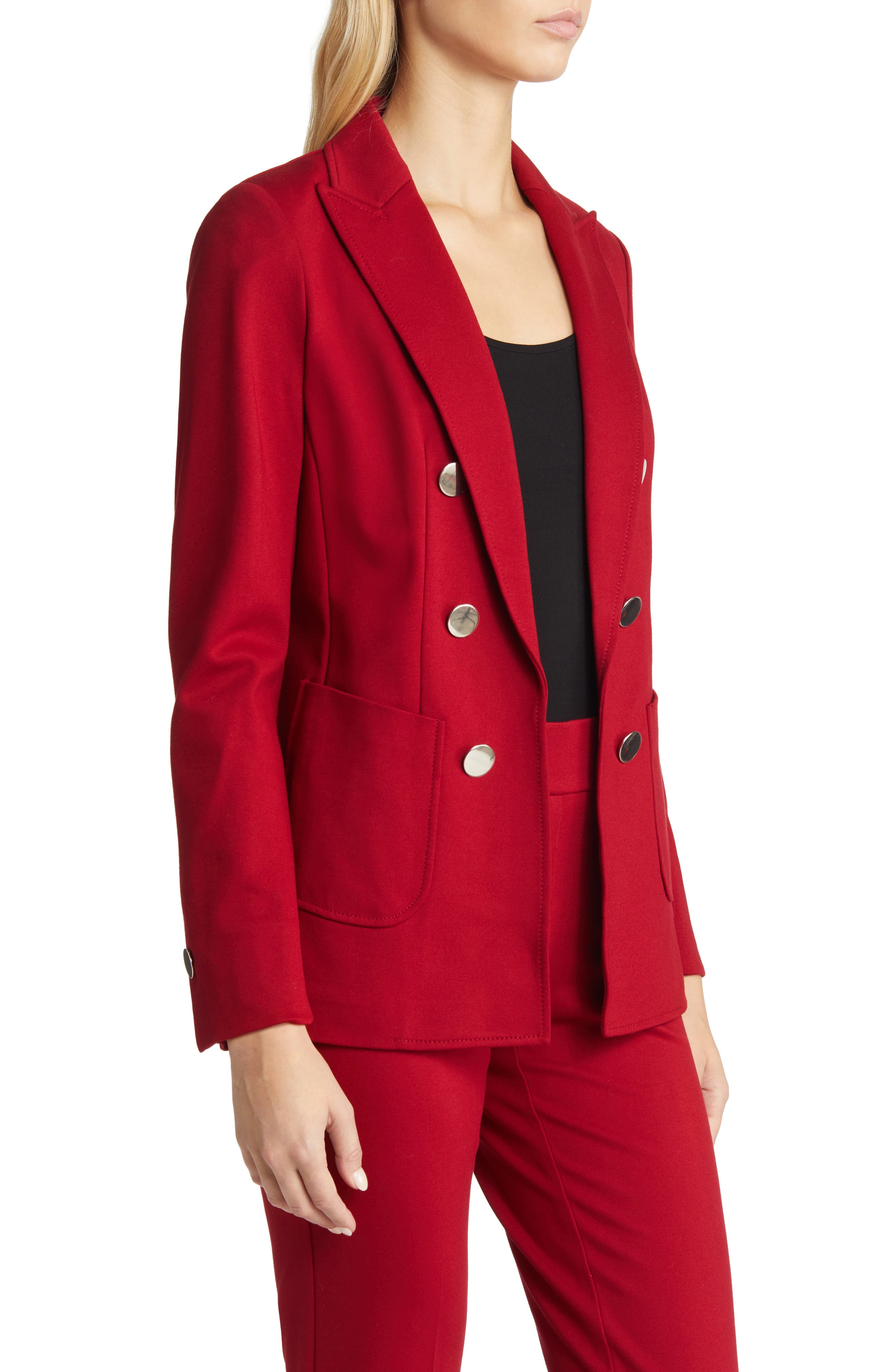 Anne Klein Faux Double Breasted Jacket 