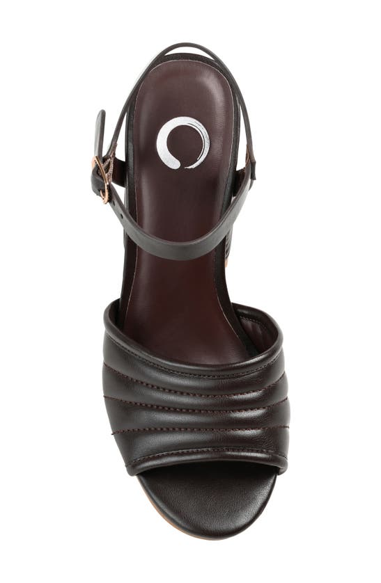 JOURNEE COLLECTION JOURNEE COLLECTION CHARMAINE TRU COMFORT FOAM HEELED SANDAL
