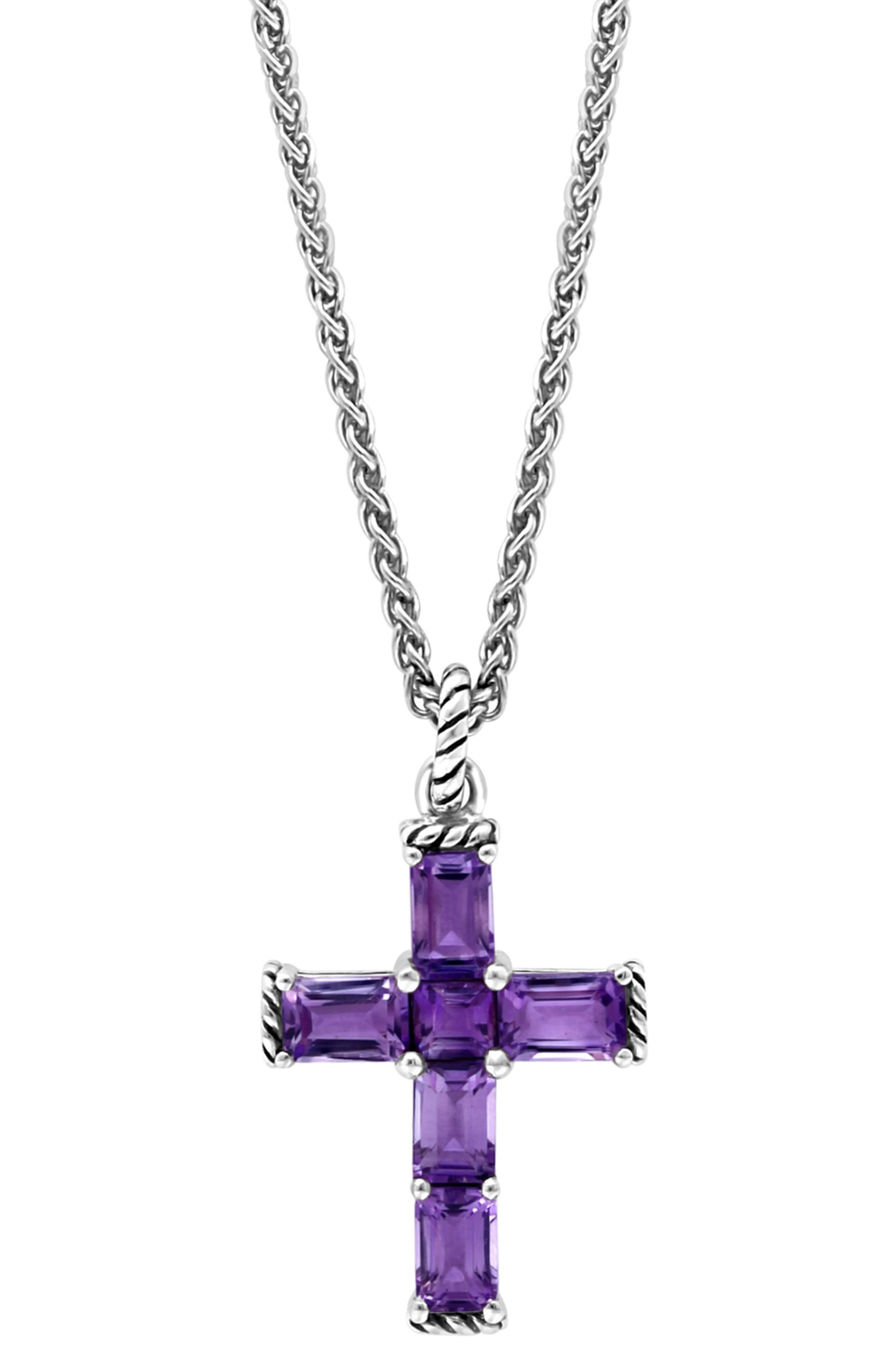 amethyst cross