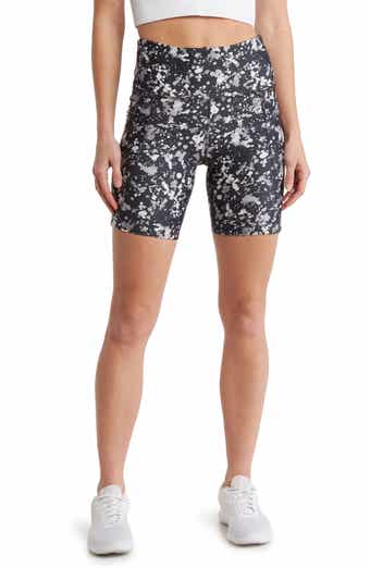 Yogalicious Lux High Waist Squat Proof Biker Shorts Size S Blush