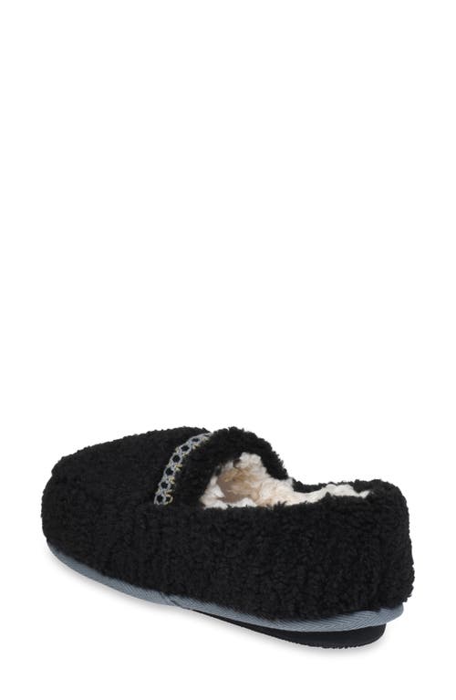 Gaahuu Faux Shearling Lined Slipper (women) In Black