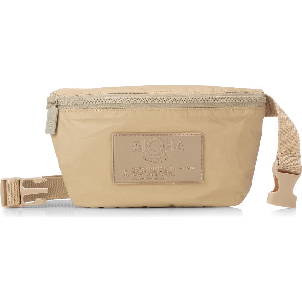 Aloha Collection Belt Bag in Dune