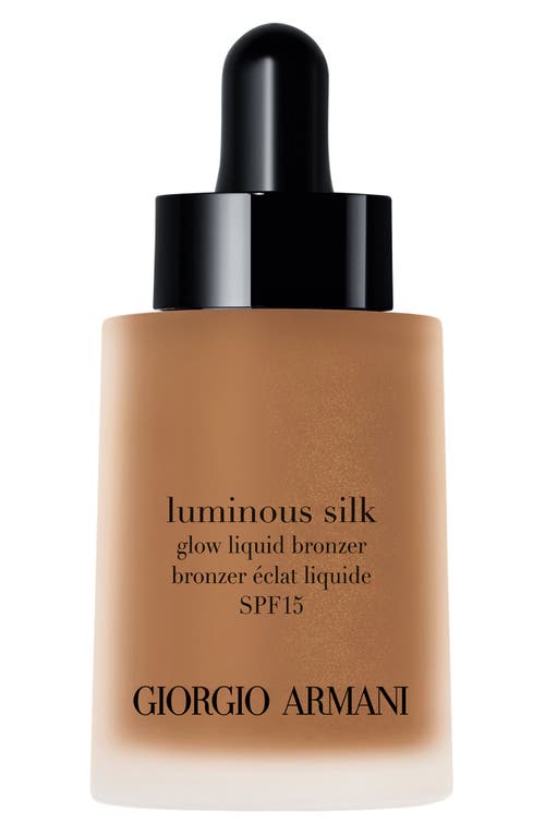 ARMANI beauty Luminous Silk Glow Liquid Bronzer Drops in 100 Medium To Tan at Nordstrom