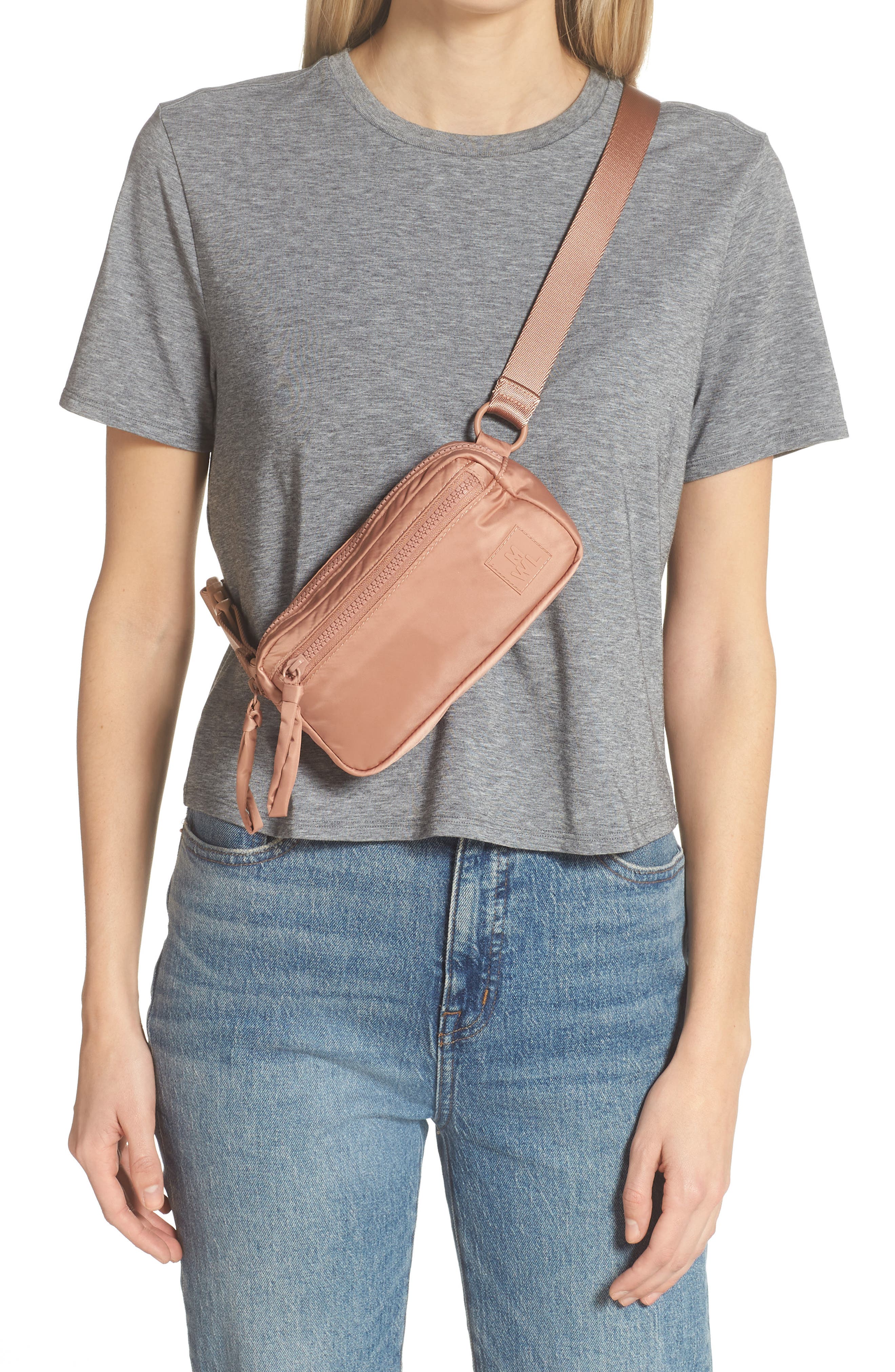 MADEWELL The Resourced Convertible Belt Bag, Main, color, FADED EARTH