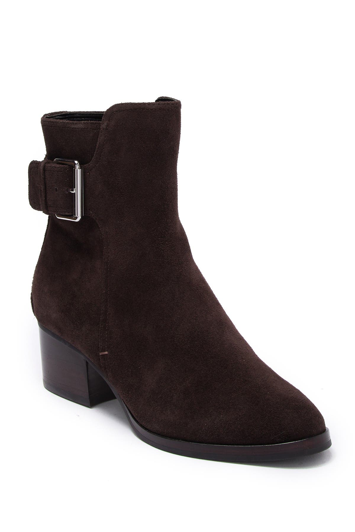 via spiga black suede booties