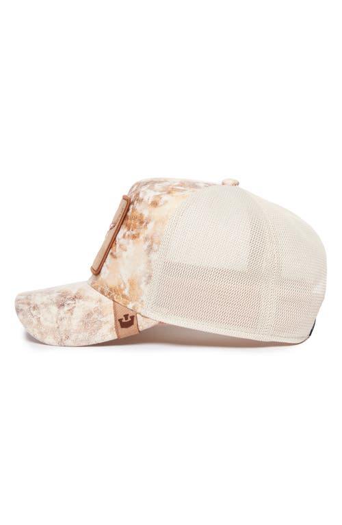 Shop Goorin Bros . Storm Skull Trucker Hat In Tan