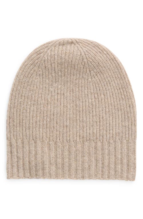 NORDSTROM NORDSTROM RIB CASHMERE BEANIE 