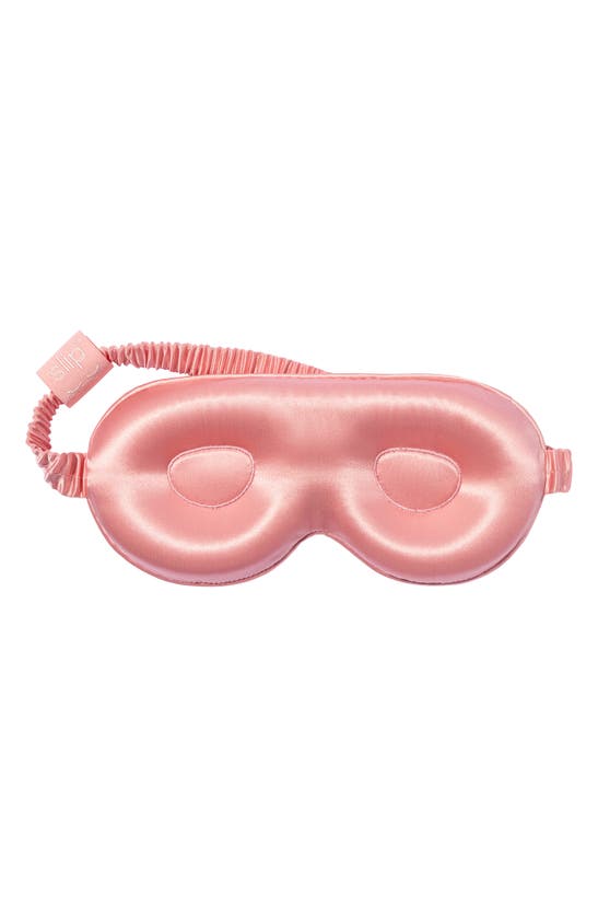 Shop Slip Lovely Lashes Pure Silk Contour Sleep Mask In Rose