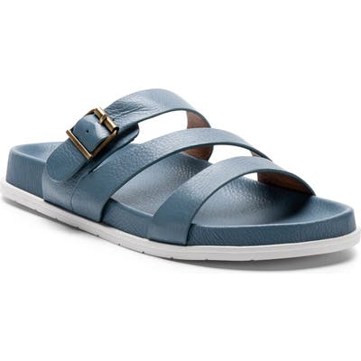Blondo Selma Waterproof Slide Sandal, Blue
