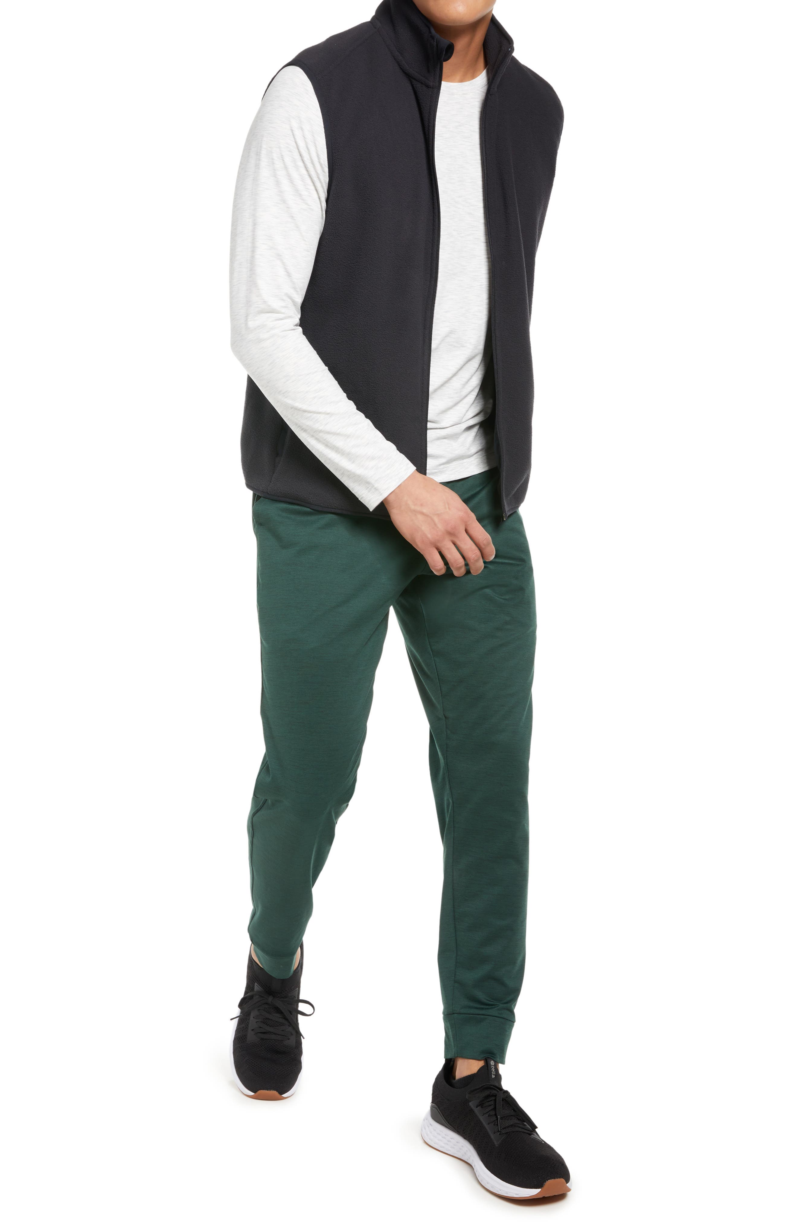 fleece golf vest